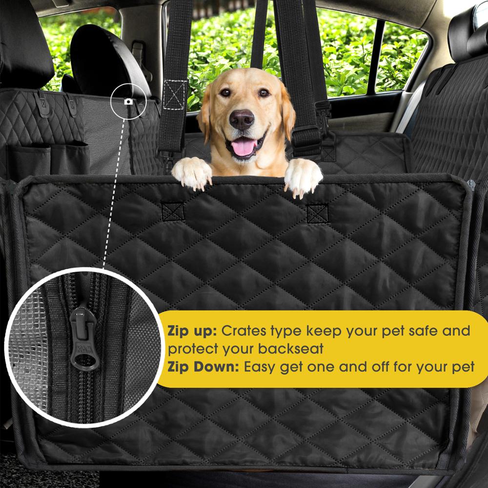 Dog car rear seat cover