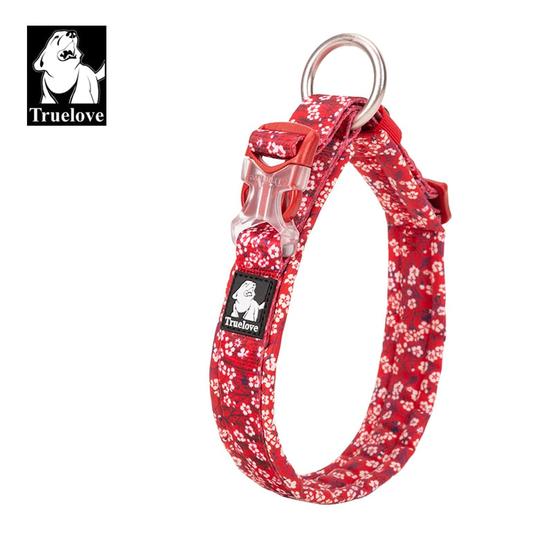 Truelove floral dog collar