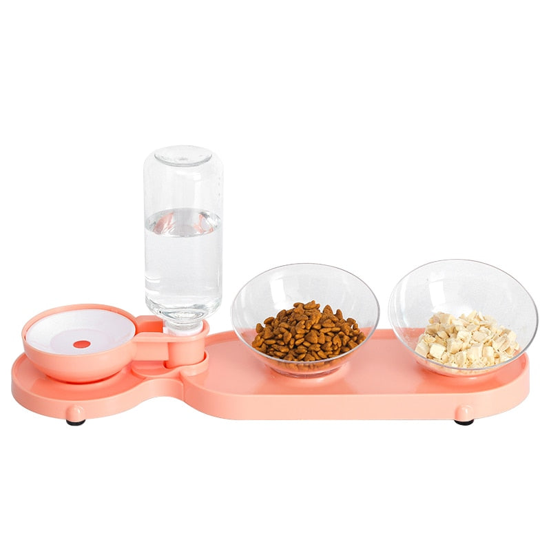 3-in-1 Cat Bowl Feeder