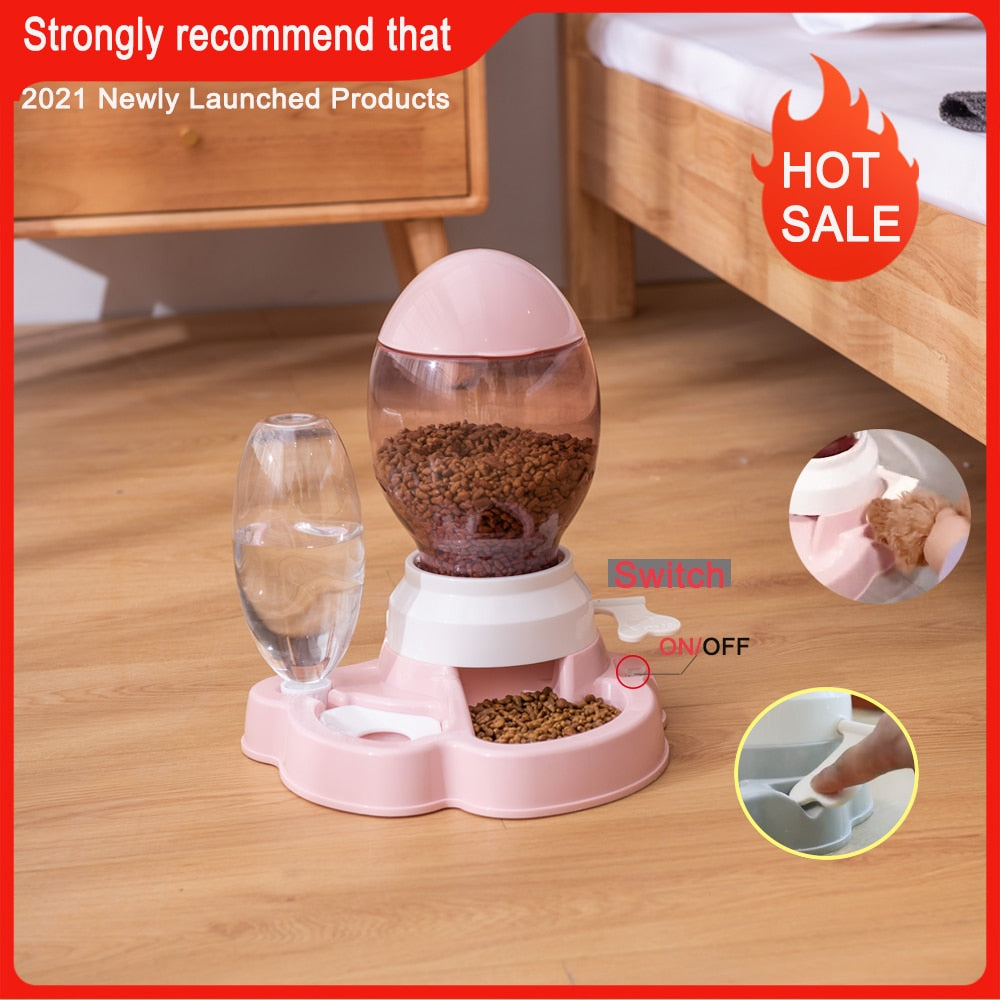 4 Style Pet Cat Bowl  Automatic Drinking Fountain 1.5L Capacity