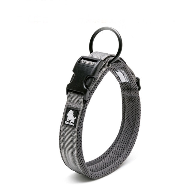 Truelove padded mesh dog collar 