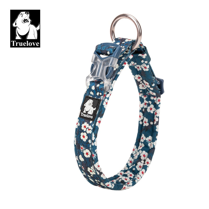 Truelove floral dog collar