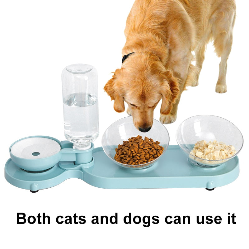 3-in-1 Cat Bowl Feeder