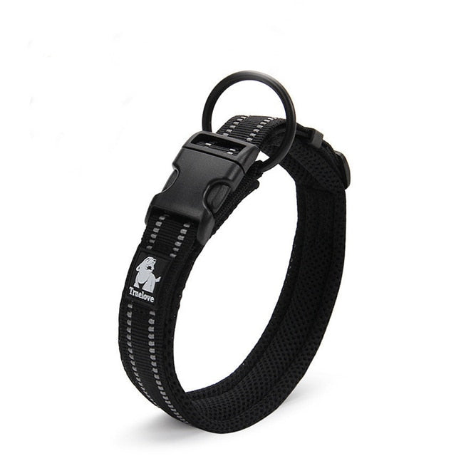 Truelove padded mesh dog collar 