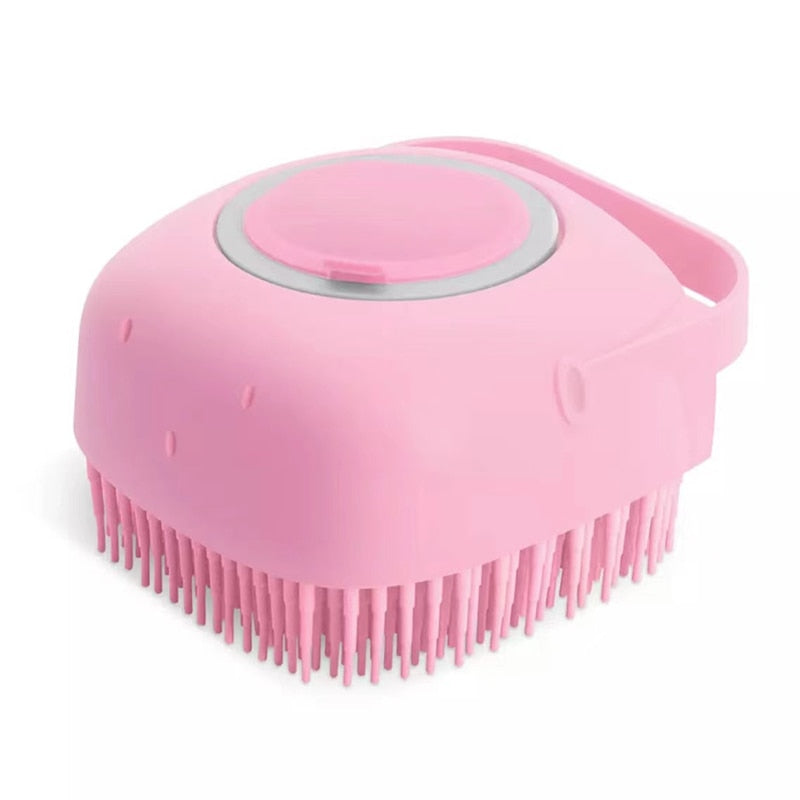 Pet bath brush 2-in-1 pet spa massage comb