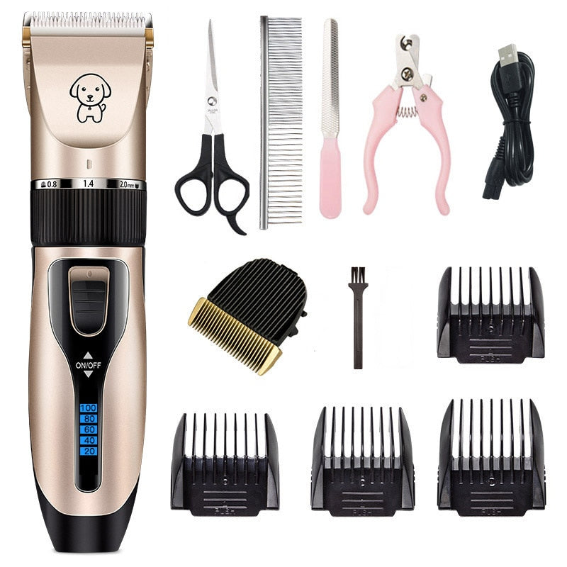 Dog Clippers Electric Hair Animals Grooming