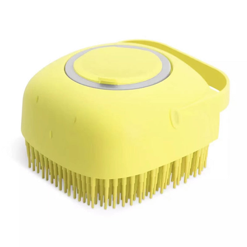 Pet bath brush 2-in-1 pet spa massage comb