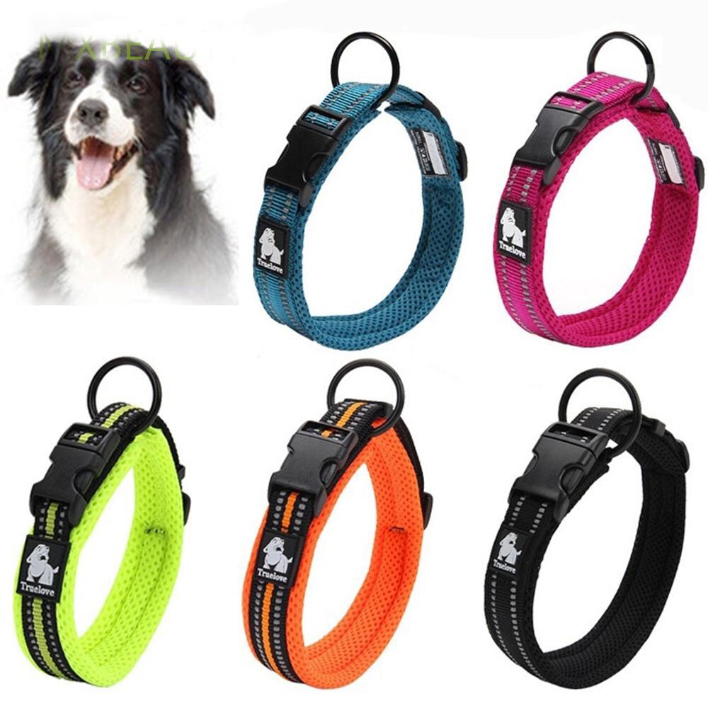 Truelove padded mesh dog collar 