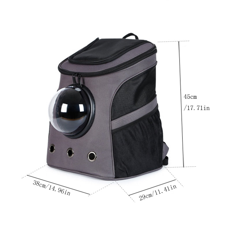 Pet Backpack Portable Space Capsule Breathable