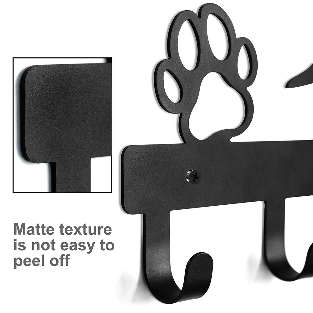 Wall-Mounted hanger for pet cloth/leads