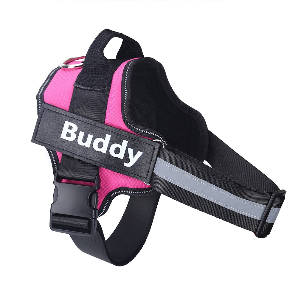 Personalized dog harness with Name ID