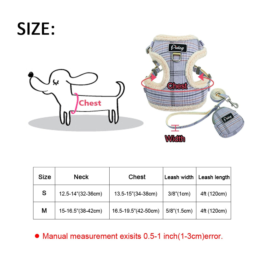 Didog dog/cat harness with lead set