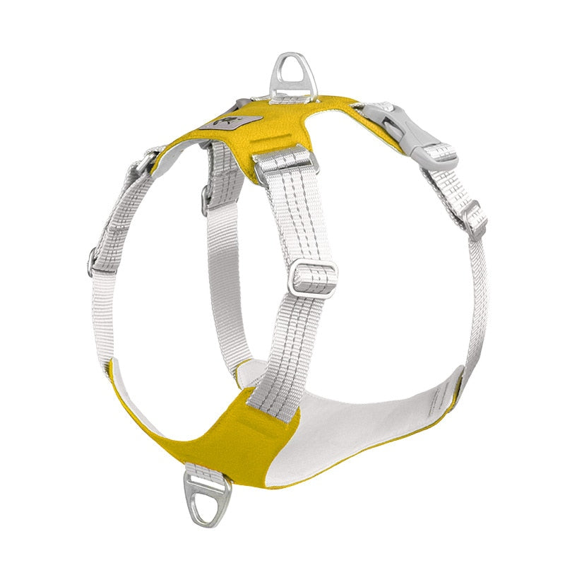 Dog Harness Adjustable Reflective Dog Chest Strap Vest Outdoor Training Protective