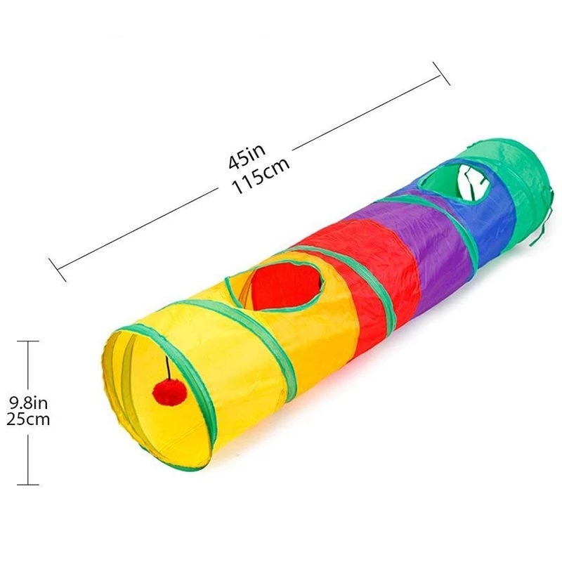 5/4/3 Holes Cat Tunnel