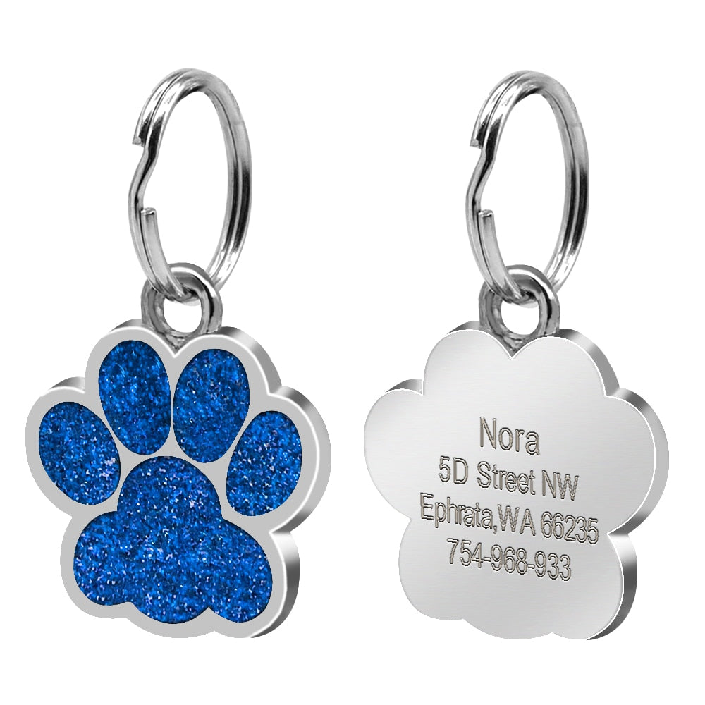 Custom pet ID tag - free engraving