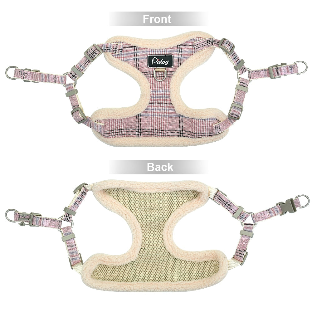 Soft dog harnesses 3 in 1 set