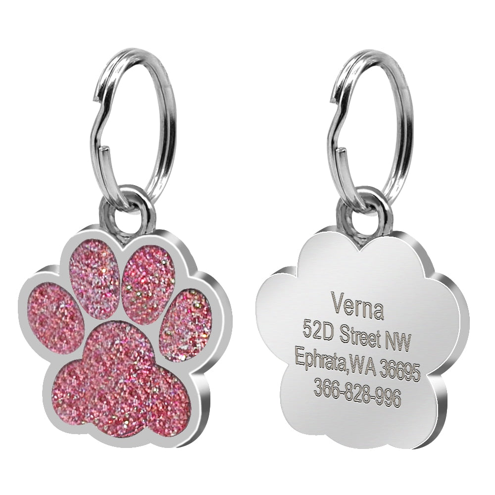 Custom pet ID tag - free engraving