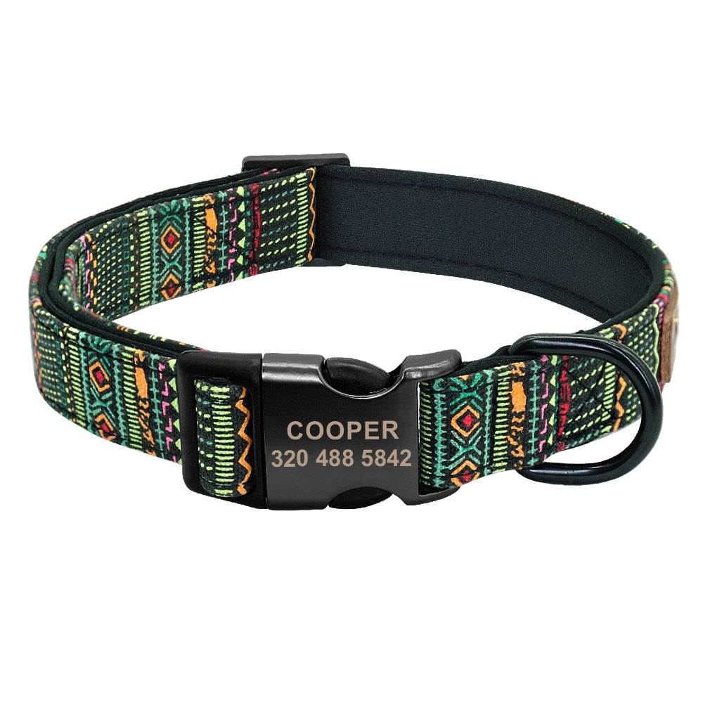 Personalized dog collar - free engraving