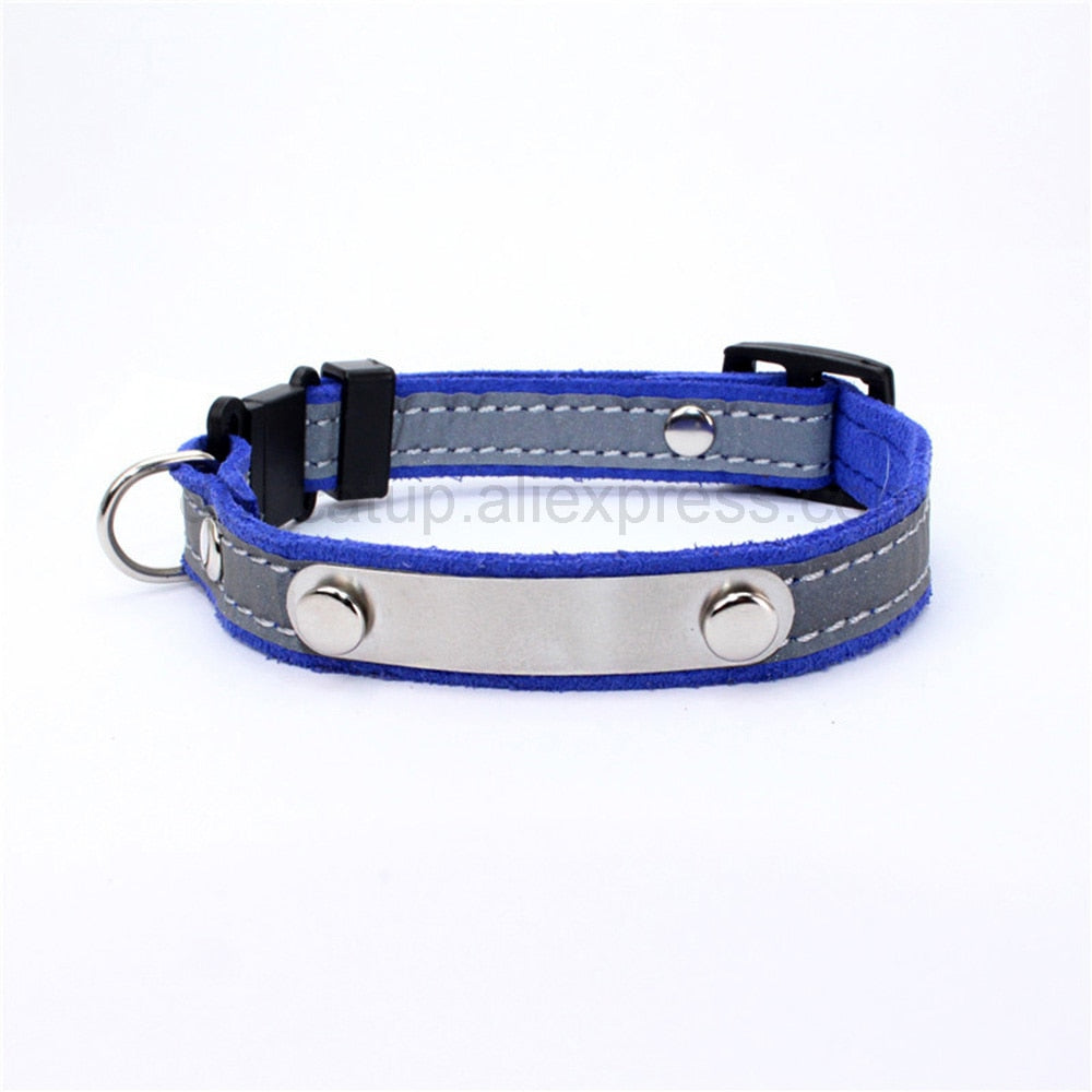 3 in1 Engraved Cat Collar With Name ID Tag Phone Number