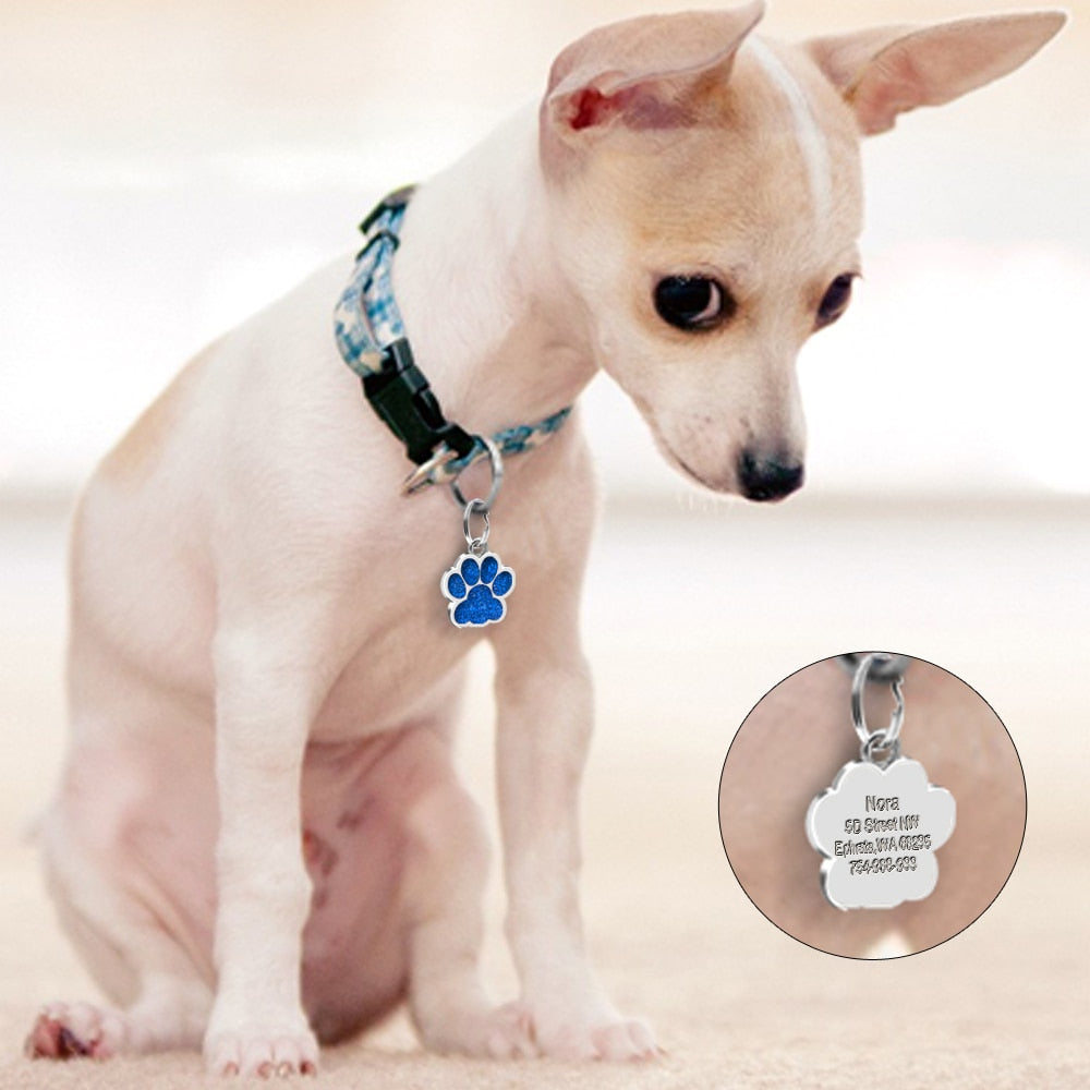 Custom pet ID tag - free engraving