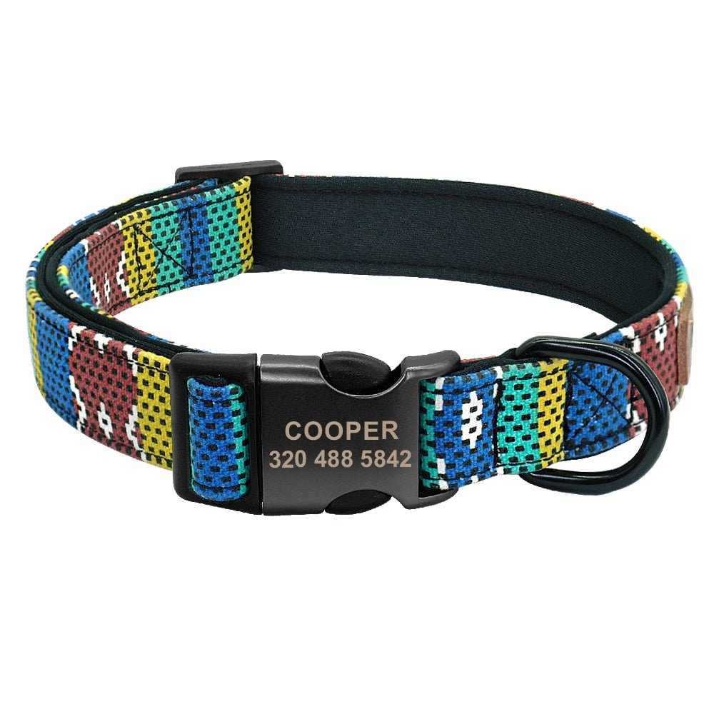 Personalized dog collar - free engraving