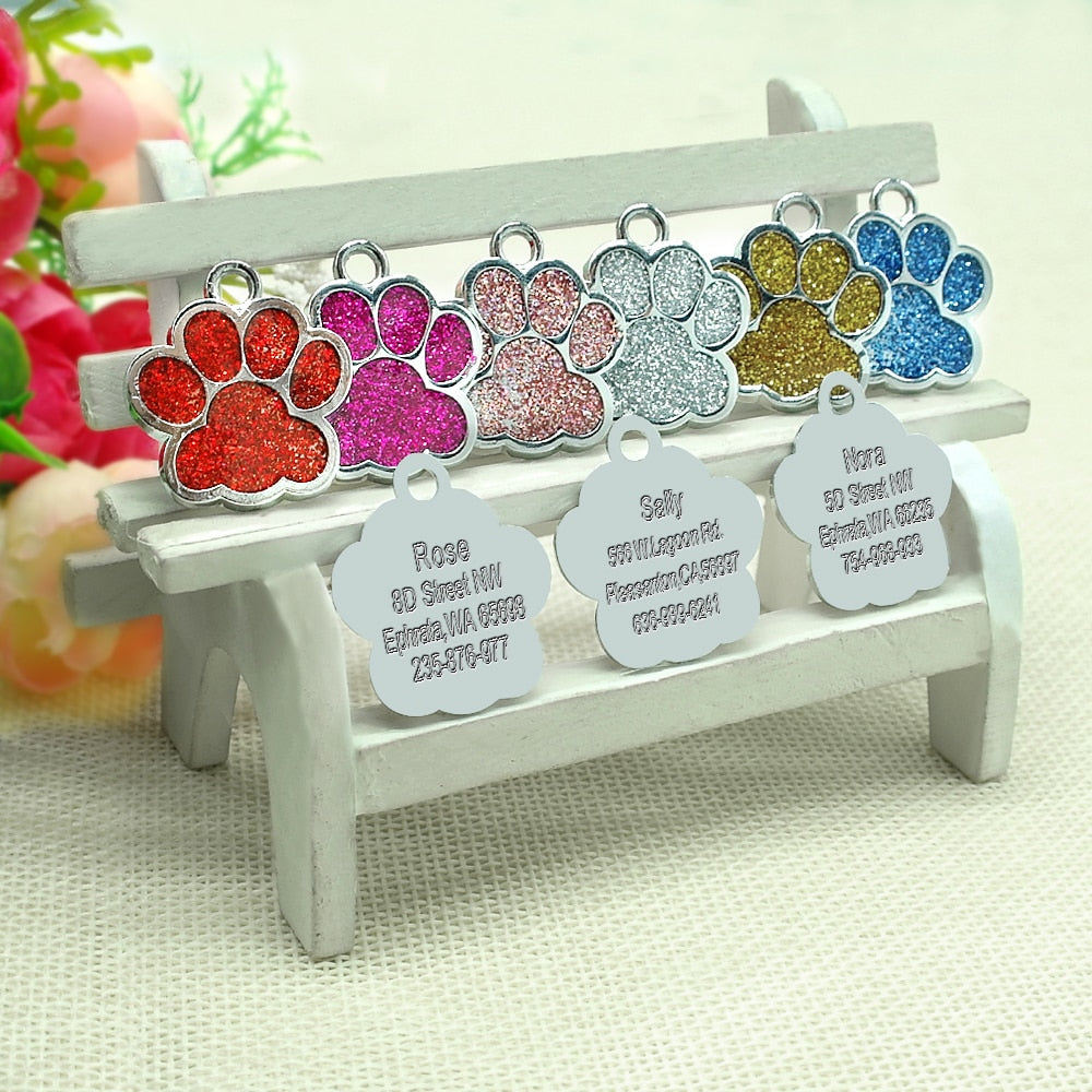 Custom pet ID tag - free engraving