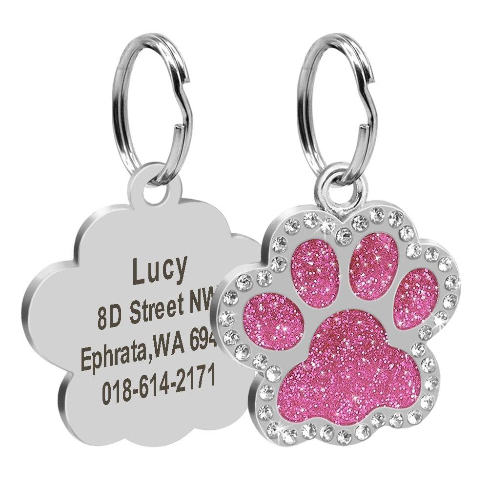 Custom pet ID tag - free engraving