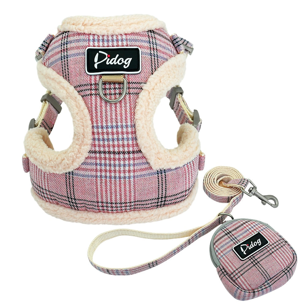 Soft dog harnesses 3 in 1 set