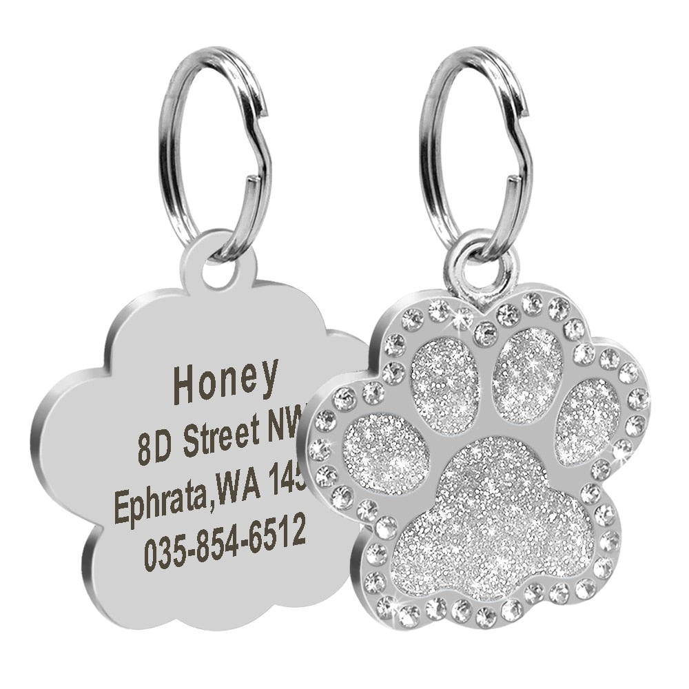 Custom pet ID tag - free engraving