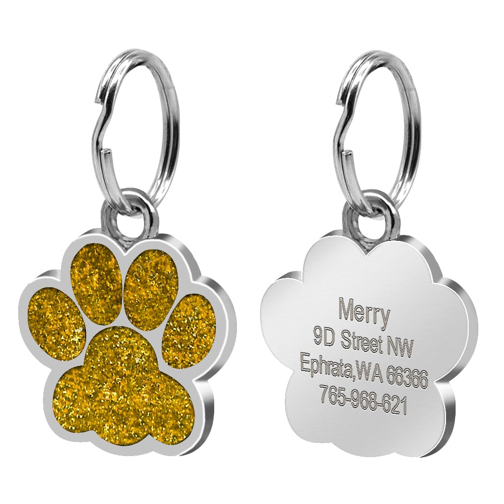 Custom pet ID tag - free engraving