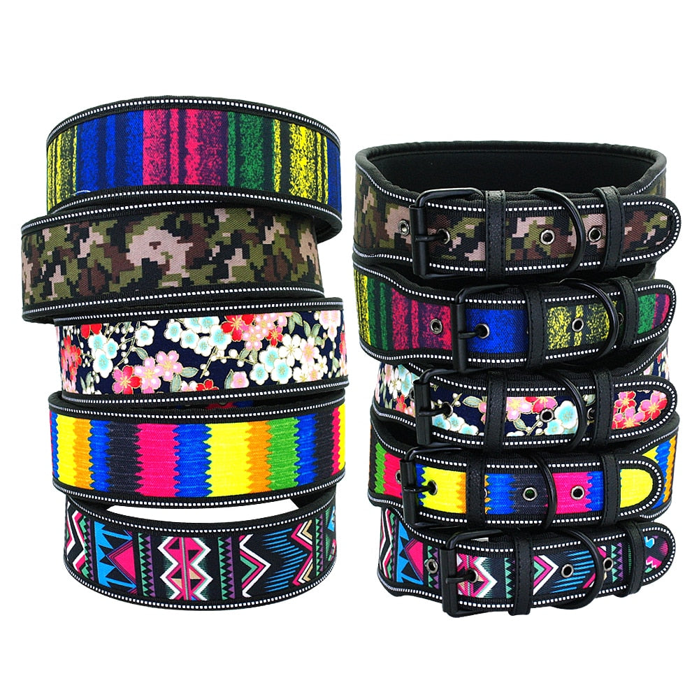 Nylon Wide Dog Collar