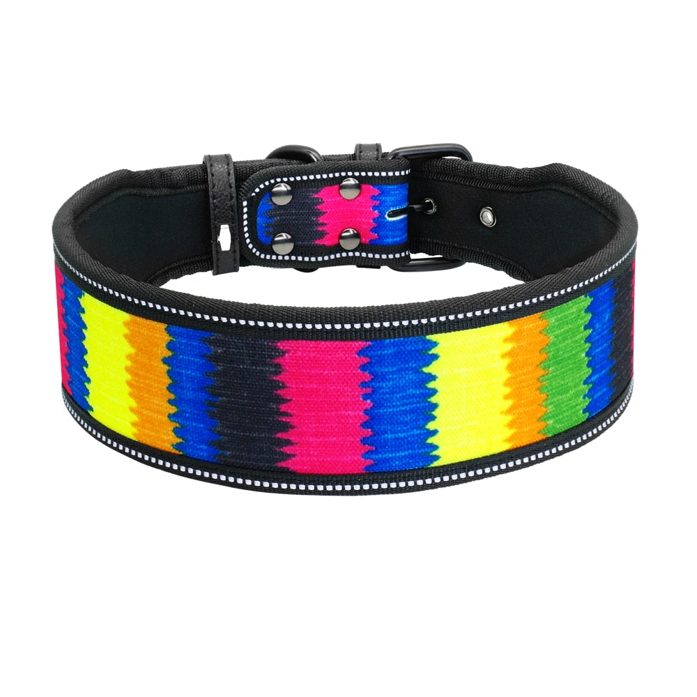 Nylon Wide Dog Collar