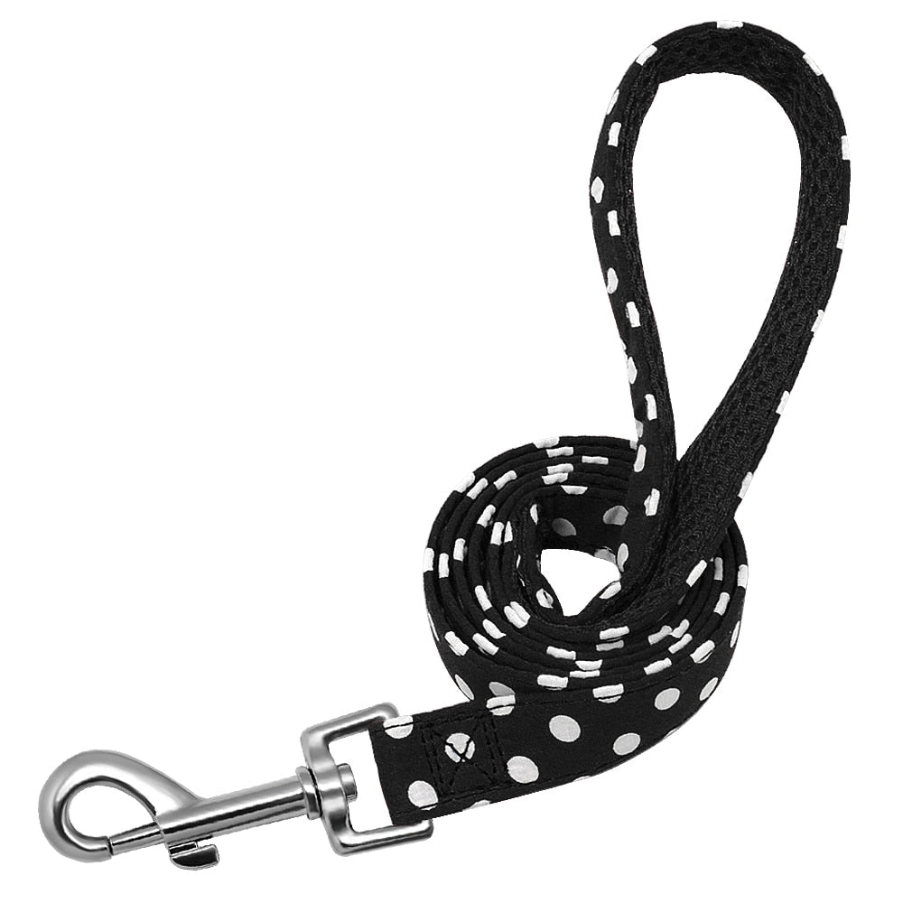 120cm Fashion Pattern Dog Leash Printed Nylon Pet Leash Rope For Small Medium Dogs