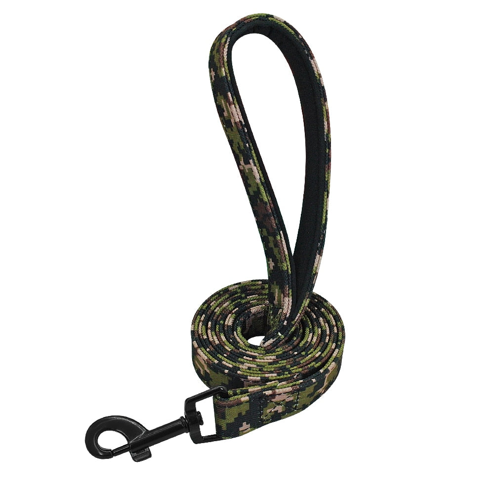 120cm Fashion Pattern Dog Leash Printed Nylon Pet Leash Rope For Small Medium Dogs