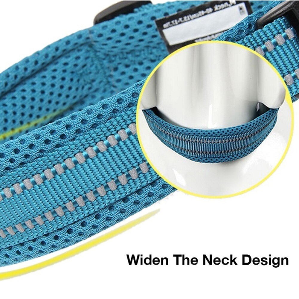 Truelove padded mesh dog collar 