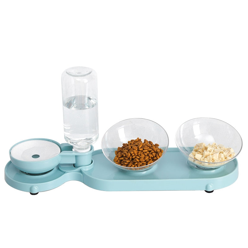 3-in-1 Cat Bowl Feeder