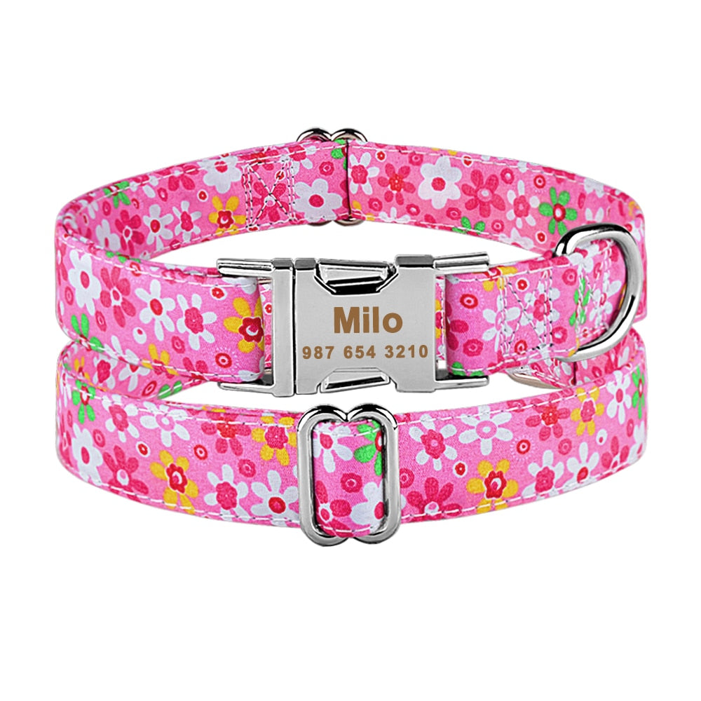 Personalized dog collar - free engraving