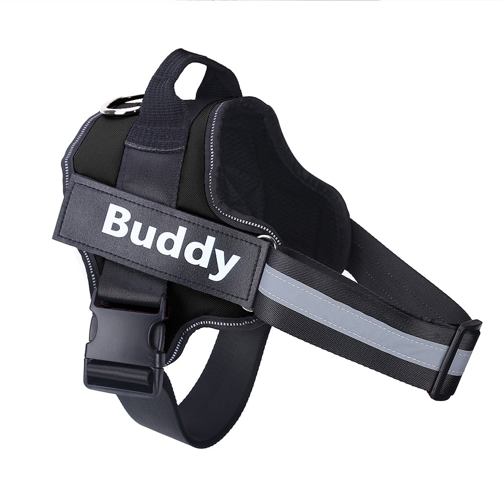 Personalized dog harness with Name ID