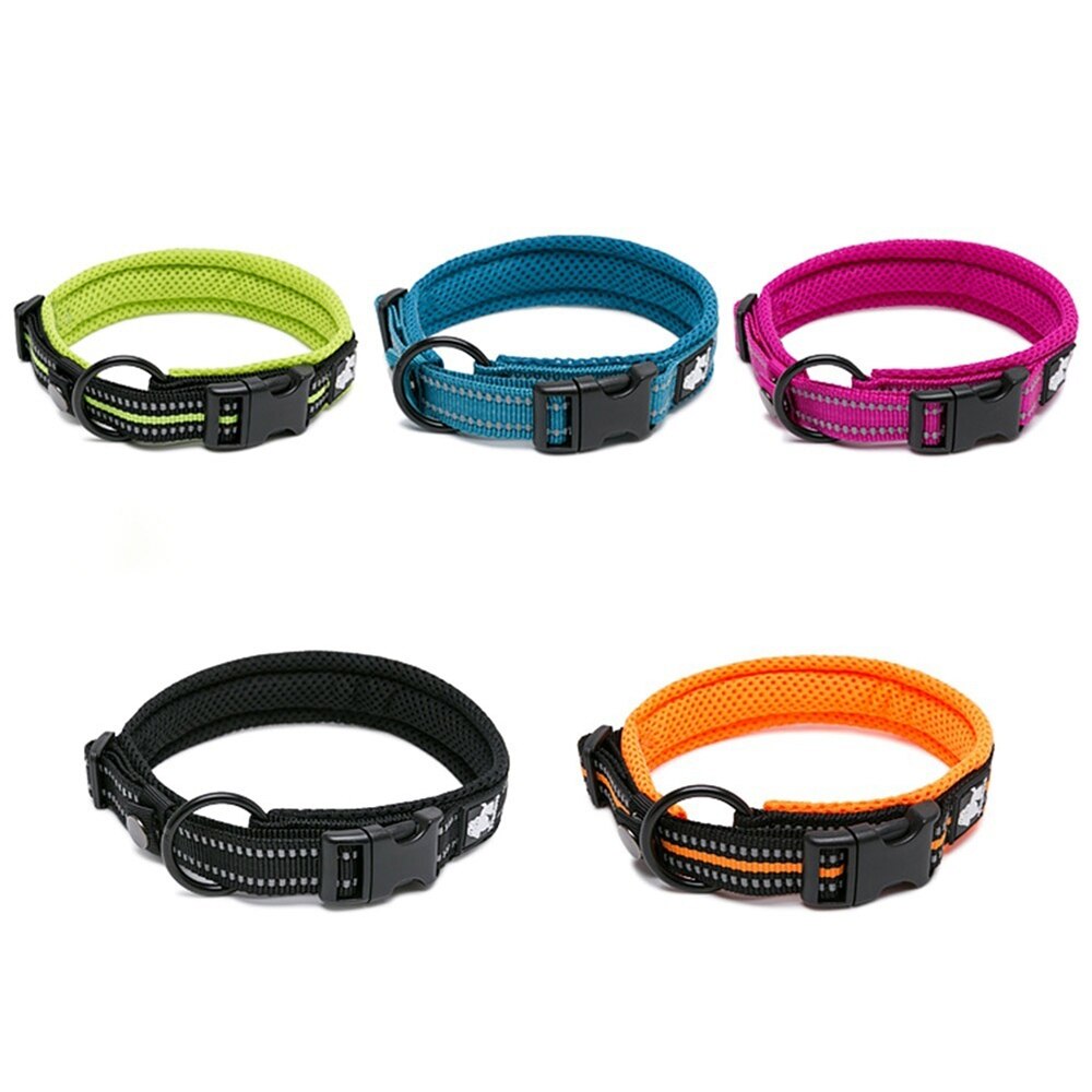 Truelove padded mesh dog collar 