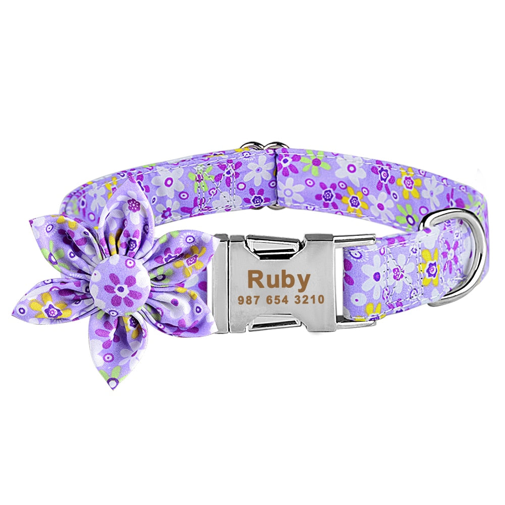 Personalized dog collar - free engraving