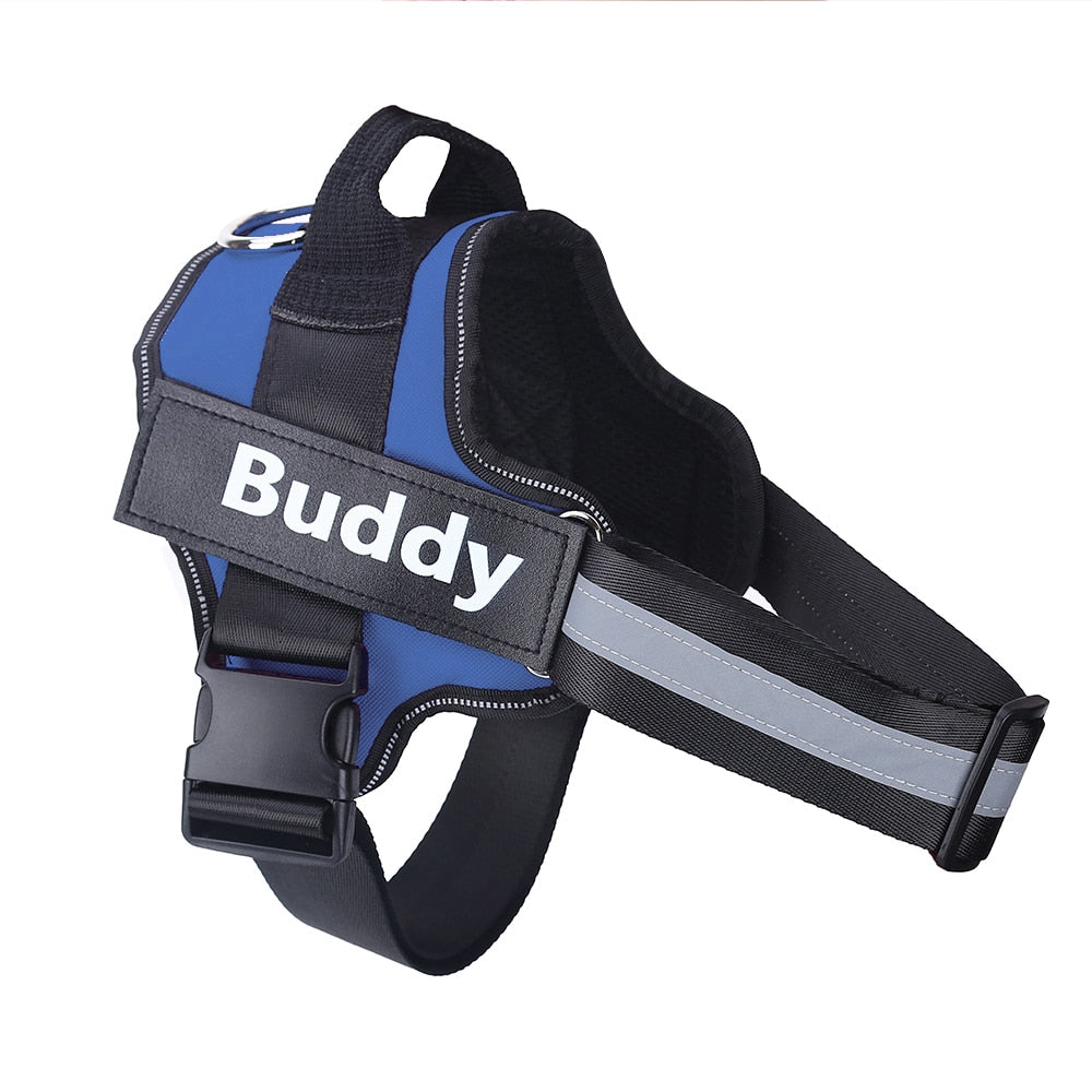 Personalized dog harness with Name ID