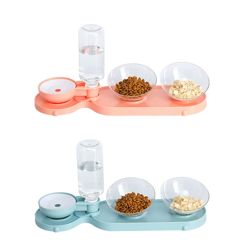 3-in-1 Cat Bowl Feeder