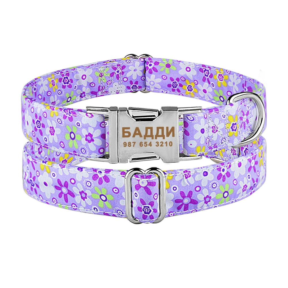 Personalized dog collar - free engraving