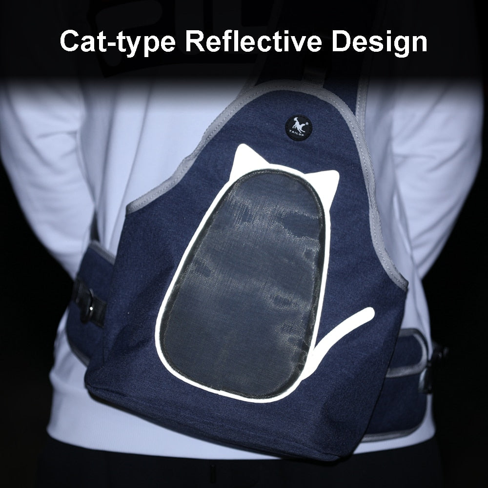 Portable cat carry bag