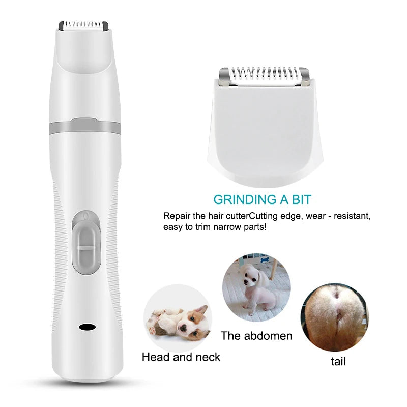 Cordless pet clipper 3 IN 1 - Pet Grooming Trimmer