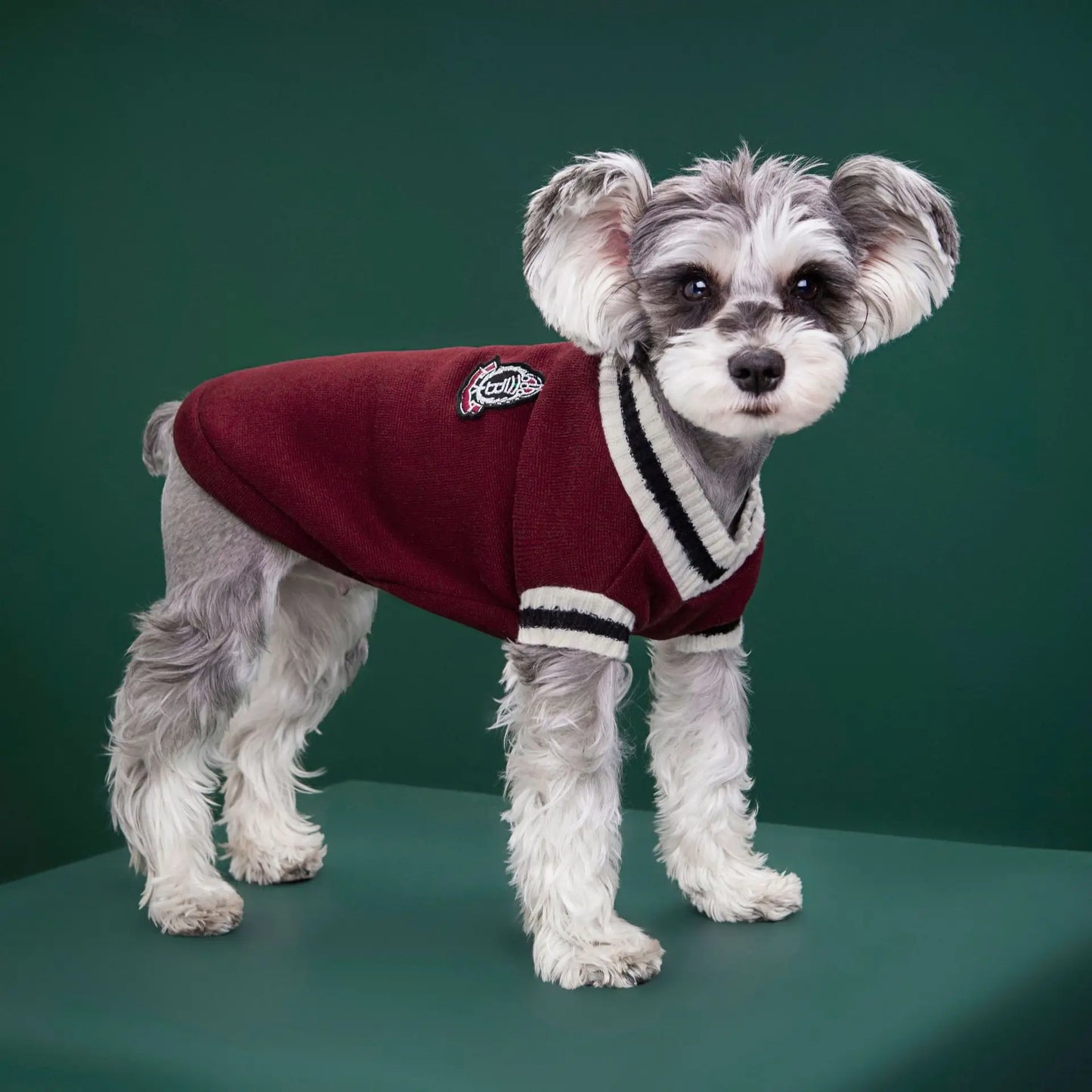 College Style Pet Dog Sweater Winter Warm Dog Clothes XS-5XL