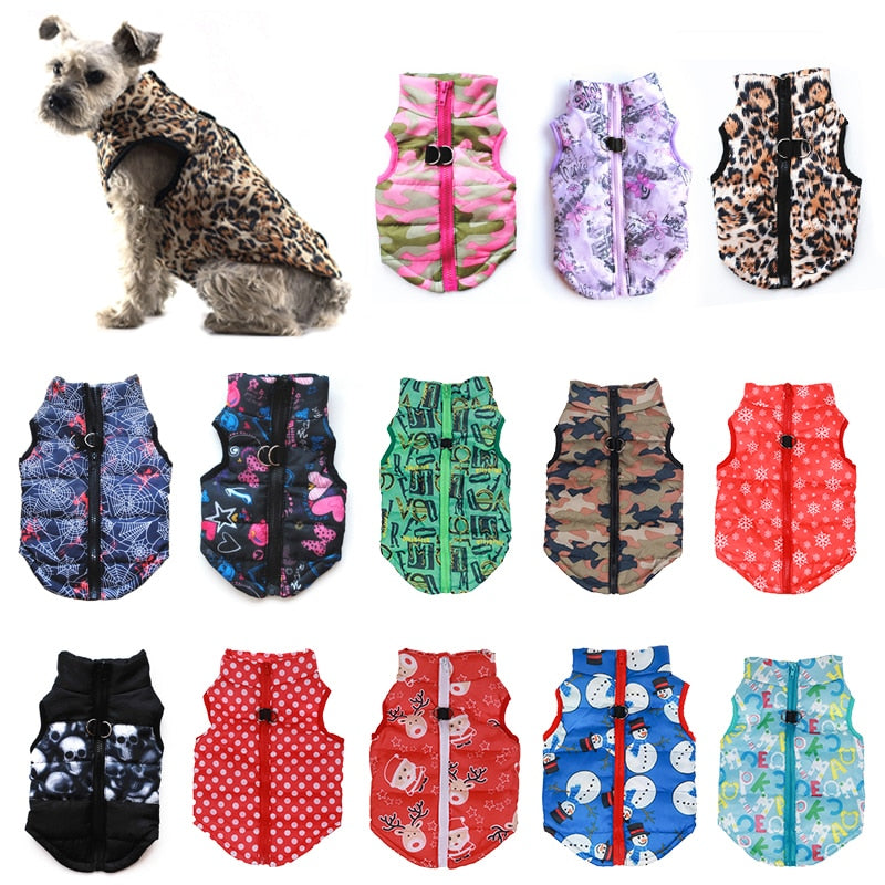 Winter Warm Dog Clothes For Small Dogs