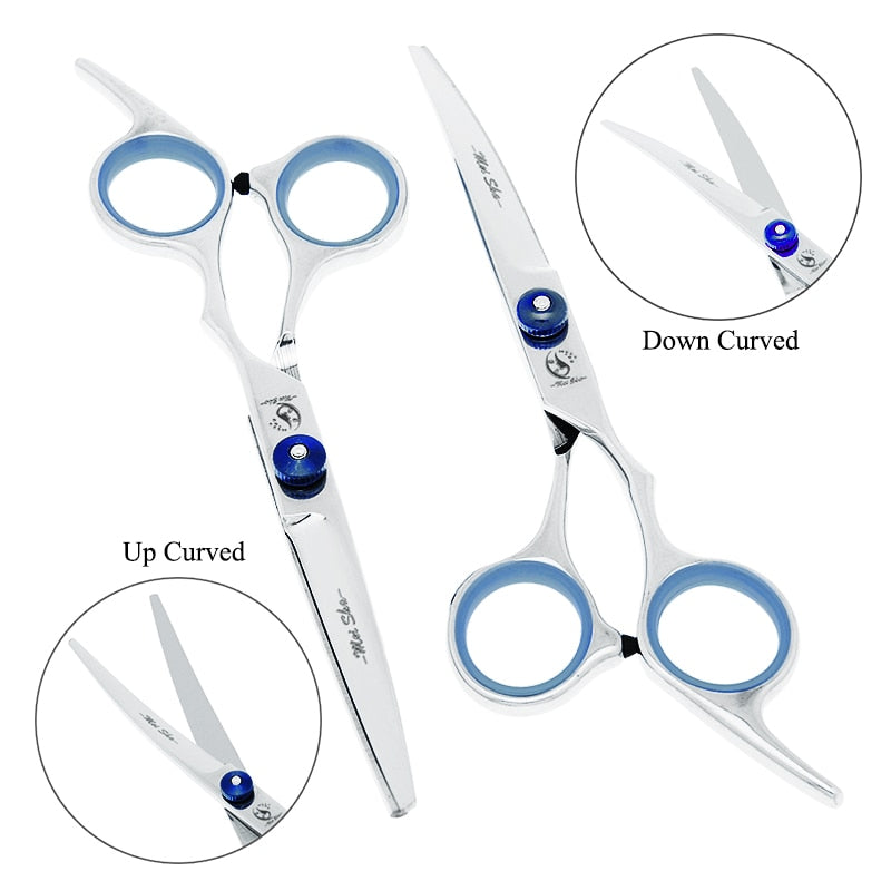 Meisha 6.0" Professional pet grooming scissors set