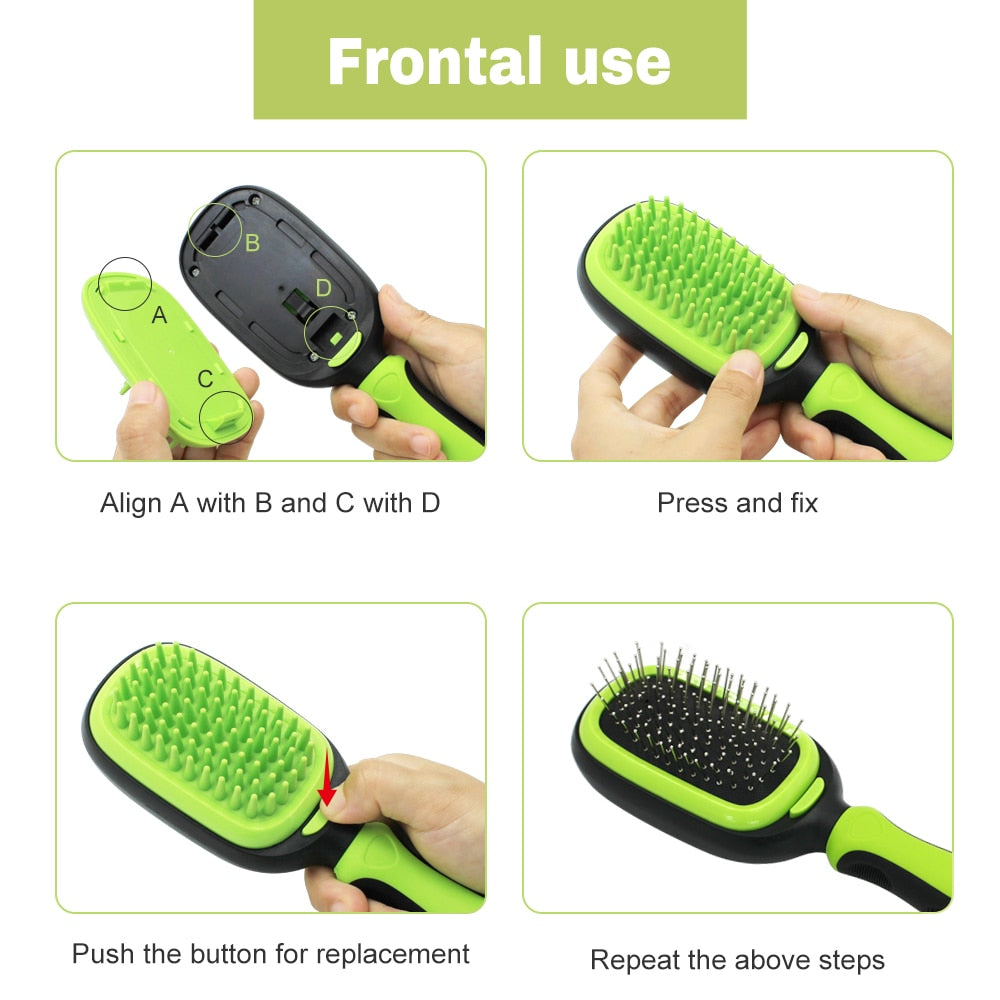 Pet comb brush set 5 in1