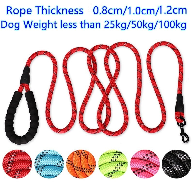 150/200/300cm Dog lead reflective